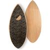 Osprey Skimboard da Surf per Bambini e Adulti, 104 cm, per Principianti, con Struttura in Legno a 7 Strati, Nero
