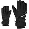 Ziener Kiana - Guanti da sci da donna, impermeabili, traspiranti, caldi, Gore-Tex, nero, 6,5