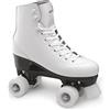 Roces - RC1 CLASSICROLLER 1, Pattino Classico, Bianco, 41