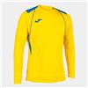 Joma Maglietta a Maniche Lunghe Championship VII Giallo Blu Reale