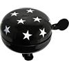 Büchel 43775813-1 - Campanello per Bicicletta Olandese, Diametro 80 mm, Colore: Nero con Stelle, Colore: Nero