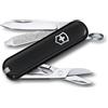 Victorinox, Classic SD, Coltellino Svizzero, Originale, Multiuso, Campeggio, 7 Funzioni, Lama, piccola, Lima per unghie, Nero