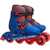 STAMP - pattini in linea a 4 ruote - misura regolabile 30-33 - SPIDERMAN