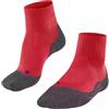 FALKE TK2 Explore Cool Short M Sso lyocell filo funzionale spessi antivesciche 1 paio, Calzini da escursionismo Uomo, Rosso Big Red 8178, 39-41