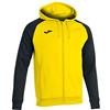 Joma 101967.901.5XS Giacca con Cappuccio Academy IV, Giallo - Nero