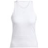 adidas Femme Tennis Climacool Y-Tank Mid Length, White, M