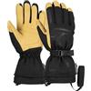 Reusch GORE-TEX Guanti da sci per adulti | caldo | con imbottitura in piuma | impermeabili e traspiranti, con pelle di capra, guanti invernali di alta qualità per lo sci, Taglie 6,5-11, Down Spirit GTX