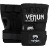 VENUM Kontact Gel Guantoni Wraps Uomo XS Nero Argento Boxe Muay Thai Kickboxing
