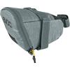 EVOC SEAT BAG TOUR, borsa da sella piccola (borsa da sella di alta qualità, accessorio leggero per bicicletta, taglia: M, dimensioni: 8,5 x 15 x 9,5 cm, volume: 0,5 l), Acciaio