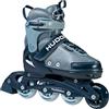 HUDORA Pattini in linea Leon 2.0 - misure 37-40 - Pattini in linea per bambini/ragazzi e adulti in diverse misure - Pattini a rotelle regolabili fino a 4 misure - Pattini a rotelle comodi e di stile