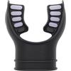Cressi Silicone Mouthpiece 2 Tone Black/Grey - Boccaglio per Erogatore in Puro Silicone Ipoallergenico, Bicolor, Nero/Grigio, Taglia Unica, Unisex