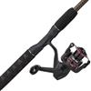 Ugly Stik Kit da viaggio combinato GX2 con mulinello da pesca e canna da pesca da 6'6, include borsa da viaggio in tessuto, 4 pezzi, canna da grafite e fibra di vetro con design a punta trasparente