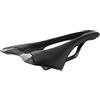 Selle Italia SLR Carbon - Sella Bicicletta da Strada in Carbonio, Cover Handmade, Foro Superflow, Ultra Leggera e Comoda - Taglia S3, Nero