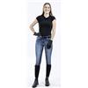USG United Sportproducts Germany USG Marina - Pantaloni da Equitazione da Donna, Donna, Pantaloni da Equitazione., 10000057, Blu, 36