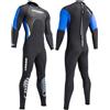 Cressi Morea Man Monopiece Wetsuit 3 mm - Muta Monopezzo senza Cappuccio Neoprene Ultrastretch, per Uomo