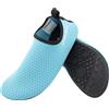 CRESSI dal 1946 - Tropea Aqua Shoes - Innovativi Calzini Donna per Protezione, libertà di Movimento e Versatilità Totale in Acqua, Nati per Uso Piscina ma Perfetti Anche al Mare - Turchese - 36/37