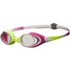 ARENA Spider Junior Occhialini Nuoto per Bambini, Occhialini Piscina con Protezione UV, Ponte Nasale Autoregolante, Guarnizioni in Silicone Ipoallergenico, Trattamento Anti-Appannamento, 6-12 Anni