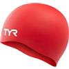 TYR Cuffia in Silicone Cuffia in Silicone, Unisex - Adulto, Red, M