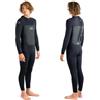 Osprey Origin muta surf neoprene uomo invernale lunga 5 mm, Nero, Grande (L)