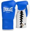 Everlast Powerlock OG Pro Fight Guanti da Boxe 8oz Blu/Bianco Allacciatura a Lacci per Sacco e Competizione con Schiuma Avanzata