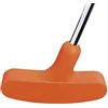 Longridge Mazza da golf con putter bidirezionale in gomma Longridge Arancione, 27 pollici