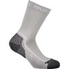 CMP - Calzino da trekking Poly Mid, Stone-Bianco, 36/38