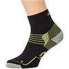 Rock Experience REUA01661 TRAIL Calzini Unisex - Adulto 0208 CAVIAR+1809 SULPHUR SPRING 40