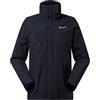 Berghaus Hillwalker Interactive Gore-Tex Giacca impermeabile da uomo, traspirante, resistente, nero, S