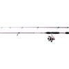 Mitchell Tanager Pink Camo II Spin Combo | Leggera canna da spinning e mulinello per donne e giovani pescatori | Setup d'acqua dolce per trote, persici, lucci | Resistente | Rosa, 2,1m | 7-20g