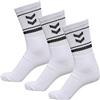 hummel Hmlstripe Crew 3-pack Socks Calzino Unisex - Adulto