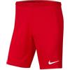 Nike Dry Park III NB Pantaloncini University Rosso/Bianco, XL