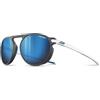 Julbo Obiettivo Occhiali da Sole, Translu Nero Opaco/Bianco, Taglia Unica Unisex-Adulto