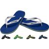 Cressi Beach Flip Flops, Ciabatte Infradito per Spiaggia e Piscina Unisex, Blu/Bianco, 35/36