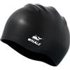 WHALE Cuffia da nuoto extra large per donne e uomini, cuffia da nuoto in silicone resistente con protezione per le orecchie, cuffia da bagno unisex per adulti per capelli ricci lunghi e spessi e
