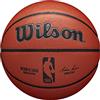 Wilson Pallone da Basket NBA AUTHENTIC INDOOR OUTDOOR BSKT SZ7, Utilizzo Indoor/Outdoor, Pelle Composita, Misura 7, Marrone