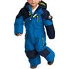 killtec bambini Tuta da sci/tuta da neve con cappuccio e ghetta antineve Kesley Mini, royal, 110, 34353-000