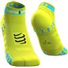 COMPRESSPORT PRO Racing Socks v3.0 Run Low, Calzini da Gara Unisex-Adult, Jaune Fluo, T4