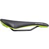 Spank Oozy 280, Sella MTB/E-Bike/Cycle/Gravel Unisex, Nero/Verde, 265mm x 144mm