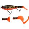 Berkley Zilla Tailswinger, Amo da Pesca, Esca Rigida, la Prima Tailbait Snodata sul Mercato con Azione di Nuoto e Versatilità, Pesca ai Predatori, Luccio, Unisex, Shadow Tiger, 56 g, 140 mm