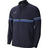 Nike Y NK Dry ACD21 TRK Jkt W, Giacca Unisex-Bambini, Obsidian/White/Royal Blue/White, XS