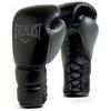 Everlast Guanti da Boxe Everlast Powerlock 2 Pro Laced 14oz Neri per sacco, colpitori e sparring, supporto al polso Turnback, imbottitura a 5 strati e sistema con lacci - Originale Everlast