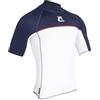 Cressi Shield Man Rash Guard Short/SL - Rash Guard Manica Corta Protettiva per SUP e Sport Acquatici, Uomo