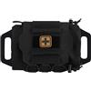 LIVANS Tactical Molle Medical IFAK Pouch - Sistema a due pezzi con manico Hypalon - Mini custodia EMT per cintura di servizio o cintura Micro IFAK, Nero, Classico