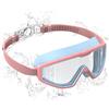 Seaflar Occhialini Nuoto Bambini da 3-14 Anni Anti-Appannamento UV | Visione Larga 180° Regolazione 1-Clic & Sigillo in Silicone - Unisex Occhialini Piscina Bambino