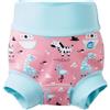 Splash About Happy Nappy Pannolino da Nuoto Riutilizzabile, Nina's Ark, 12-24 Mesi