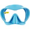 CRESSI F1 Small Mask Turquoise - Maschera Frameless in Morbido Silicone per Snorkeling e Immersioni, Turchese, Taglia Unica, Gioventù Unisex