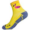 hoopoe running apparel HOOPOE Calzini da Corsa, Running, Sportivi, Ultralight, Unisex, Uomini, Donne, Divertenti, Cuciture Piatte #GoodVibes. Dimensione 36-45