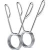 FFitness Coppia Clip a Molla 50mm Collari Morsetti a Molla per Bilanciere Ferma Pesi Blocca Dischi Chiusure Manubrio