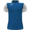 Joma Joma102223.702.L T-Shirt a Manica Corta Record II Royal Bianca