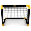 Umbro Porta da calcio per giardino, bambini e adulti, cancelli da calcio per interni ed esterni, 50 x 44 x 44 cm, nero/giallo